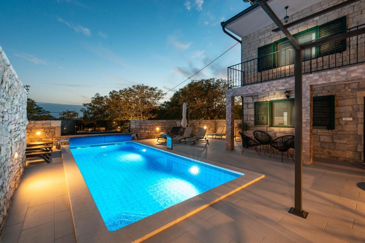 Stone Villa Didovi Snovi With Heated Pool Lisane Ostrovicke ภายนอก รูปภาพ