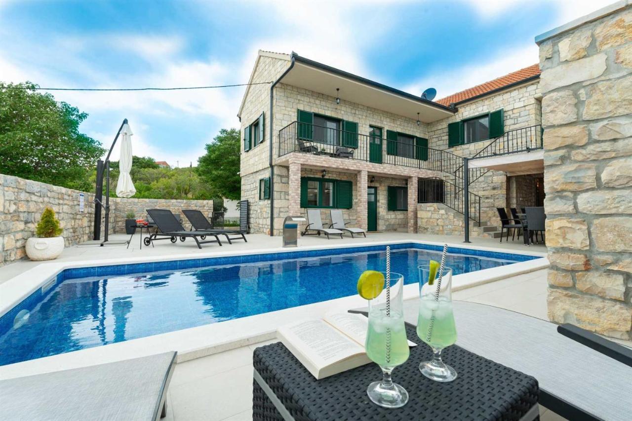 Stone Villa Didovi Snovi With Heated Pool Lisane Ostrovicke ภายนอก รูปภาพ