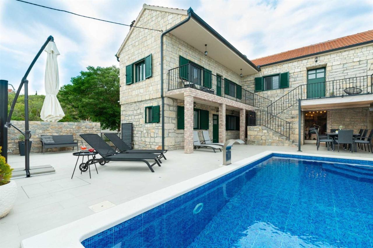Stone Villa Didovi Snovi With Heated Pool Lisane Ostrovicke ภายนอก รูปภาพ