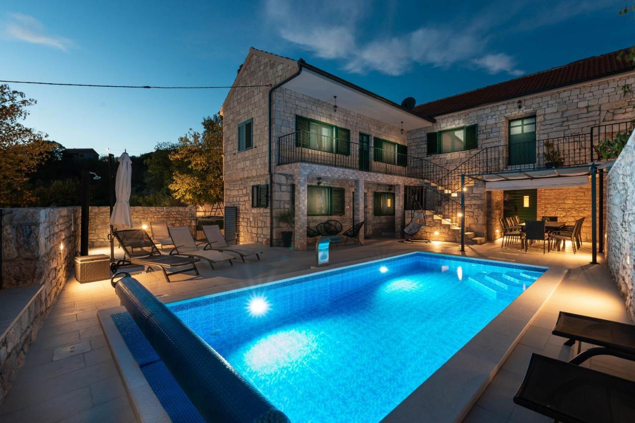Stone Villa Didovi Snovi With Heated Pool Lisane Ostrovicke ภายนอก รูปภาพ